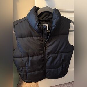 Girls Old Navy Charcoal Puffer Jacket XL